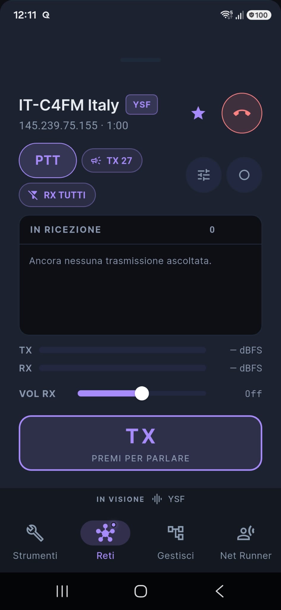 Selezione e configurazione DG-ID